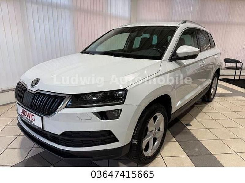 Gebraucht Skoda Karoq Style 150 PS (110 kW) 2020 Weiß SUV