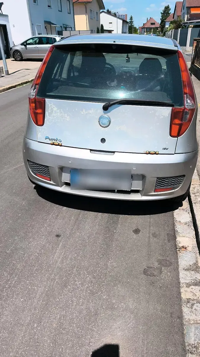 Gebraucht Fiat Punto 80 PS (58 kW) 2005 Silber Kleinwagen