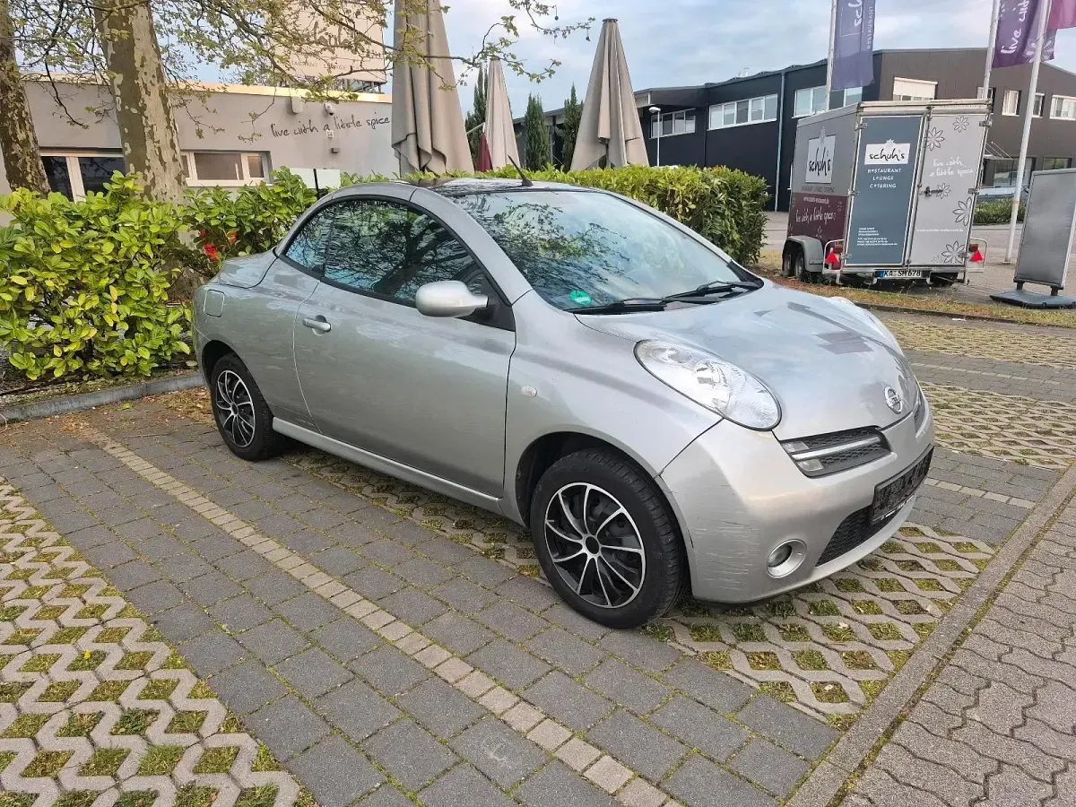 Gebraucht Nissan Micra 88 PS (64 kW) 2006 Grau Cabrio