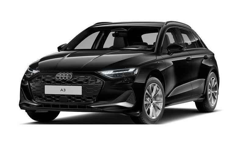 Schwarz Neu 2025 Audi A3 Sportback e-tron Advanced Limousine | 41.420 € (Guter Preis) - Bild 1/4
