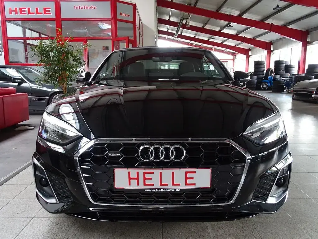 Gebraucht Audi A5 Cabriolet S-Line 265 PS (194 kW) 2022 Schwarz Cabrio