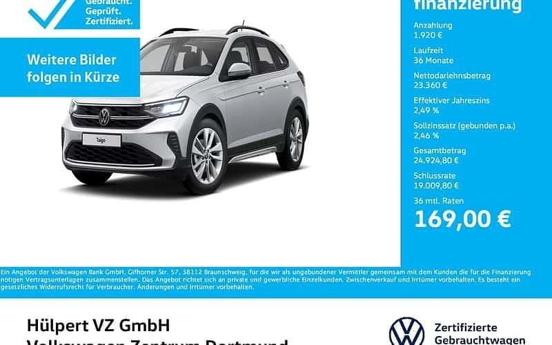 Reflexsilber metallic Gebraucht 2024 VW Taigo Life SUV | 25.280 € (Guter Preis) - Bild 1/4