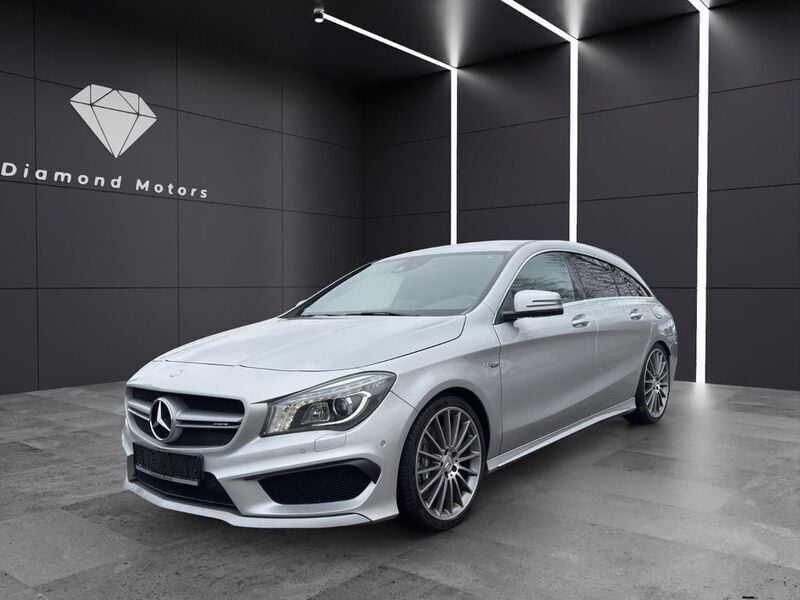 Silber Gebraucht 2016 Mercedes CLA45 AMG AMG Limousine | 24.490 € (Guter Preis) - Bild 1/4