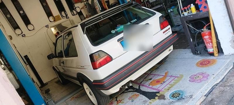 Gebraucht VW Golf II 80 PS (58 kW) 1989 Weiß Kleinwagen