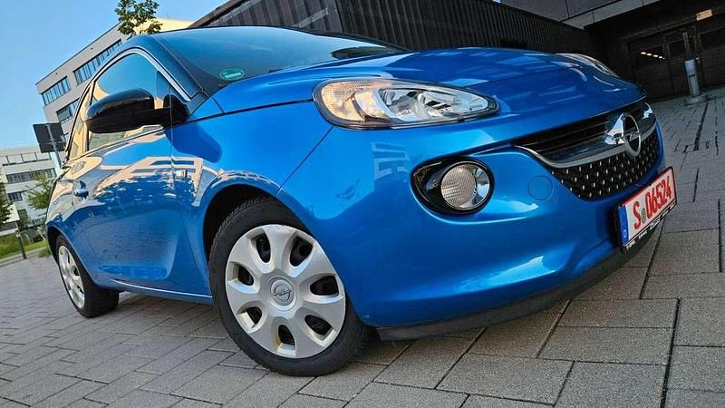 Blau Gebraucht 2018 Opel Adam Kleinwagen | 6.999 € (Guter Preis) - Bild 1/4