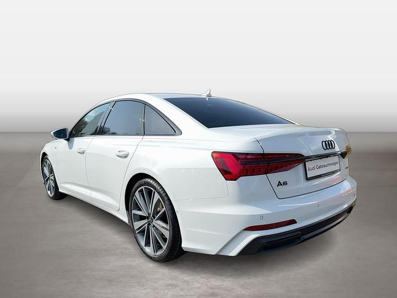 Gebraucht Audi A6 Sport 204 PS (150 kW) 2023 Gletscherweiß metallic Limousine