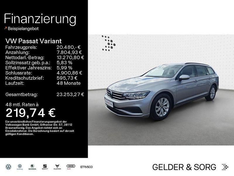 Pyritsilber metallic Gebraucht 2021 VW Passat Conceptline Kombi | 20.480 € (Guter Preis) - Bild 1/4