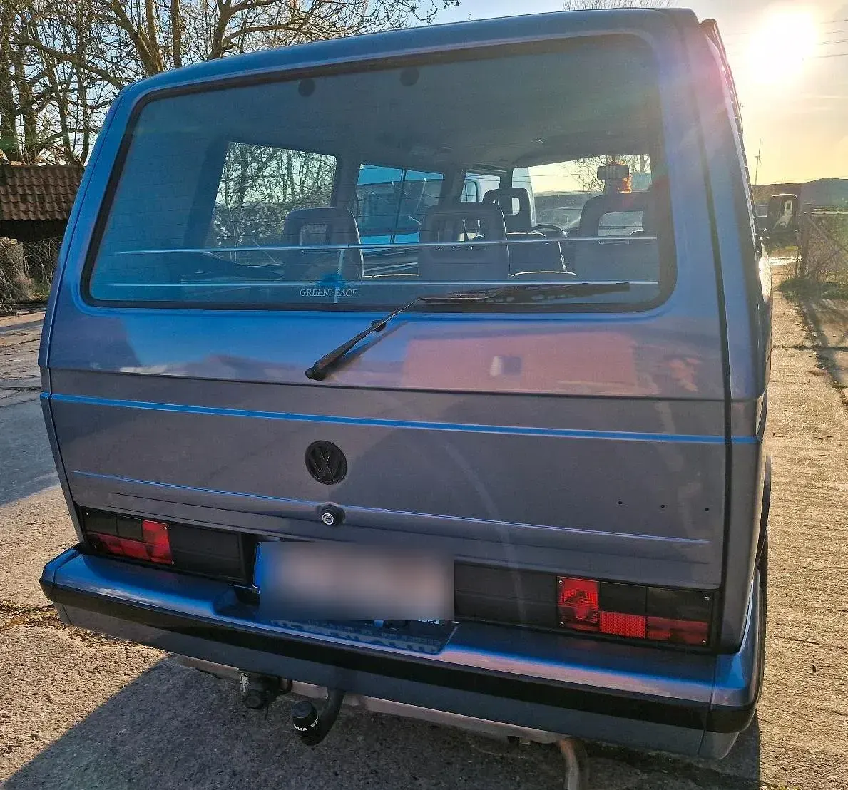 Gebraucht VW T3 Edition 1990 Blau Van