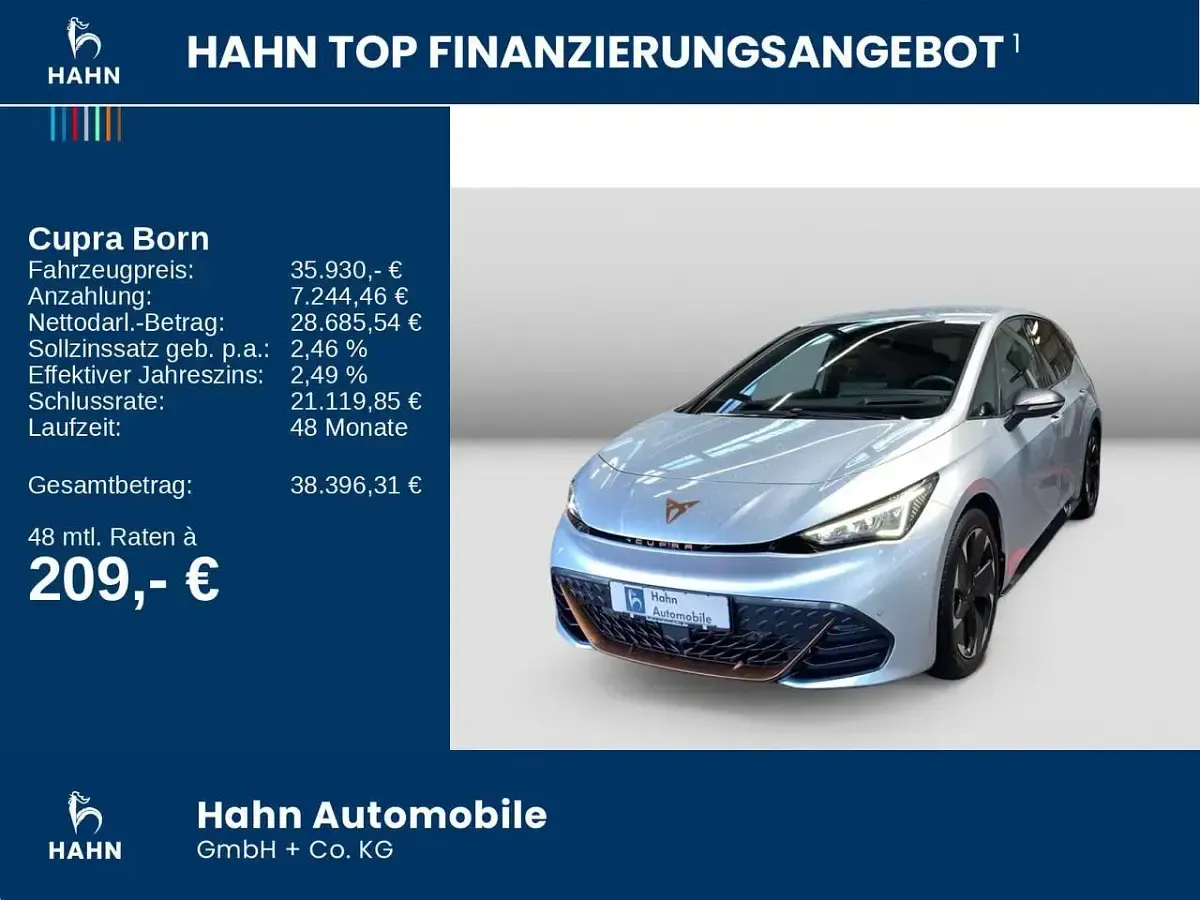 Gebraucht Cupra Born 169 kW (231 PS) 2025 Silber Kleinwagen