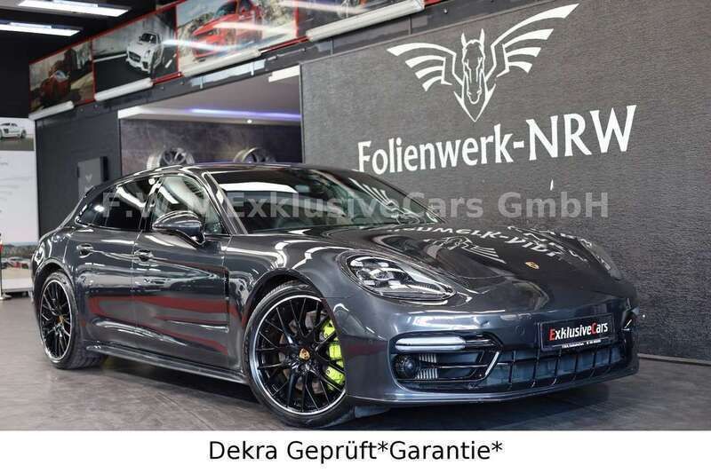 Grau Gebraucht 2019 Porsche Panamera S E-Hybrid Sport Turismo Limousine | 59.999 € (Fairer Preis) - Bild 1/4