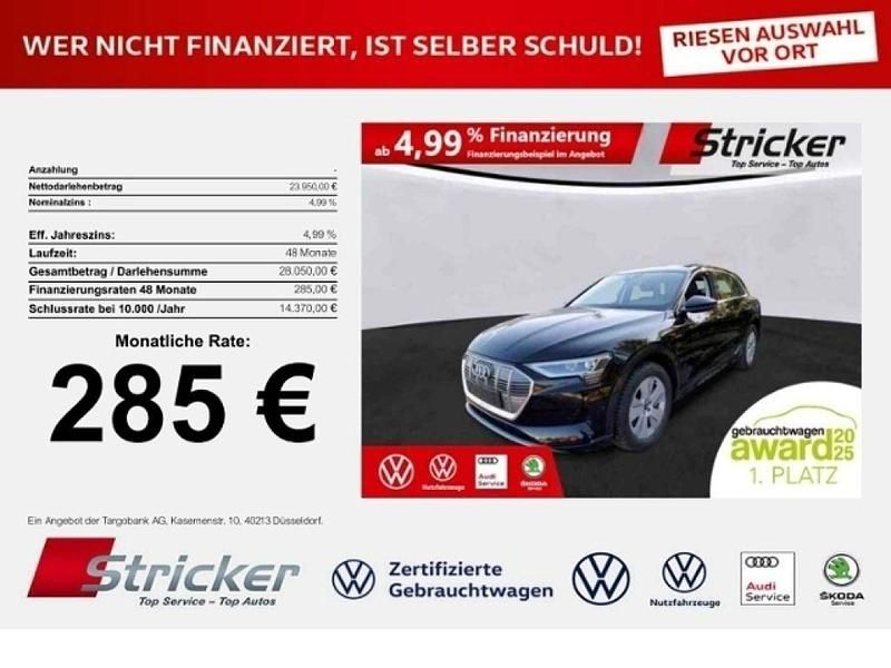 Gebraucht Audi e-tron Advanced 230 kW (313 PS) 2022 Schwarz SUV