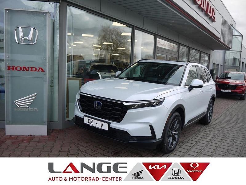 Weiß Gebraucht 2024 Honda CR-V Elegance SUV | 45.870 € (Etwas zu teuer) - Bild 1/4