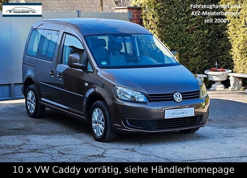 Gebraucht VW Caddy 102 PS (75 kW) 2012 Braun Van / Kleinbus