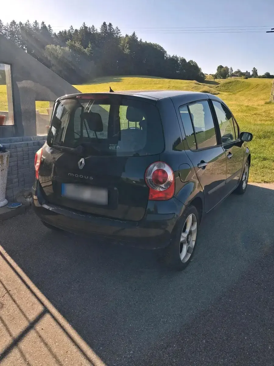 Gebraucht Renault Modus 88 PS (64 kW) 2007 Schwarz Van / Kleinbus