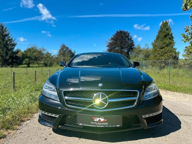 Schwarz Gebraucht 2012 Mercedes CLS63 AMG AMG Limousine | 38.700 € (Teuer) - Bild 1/4