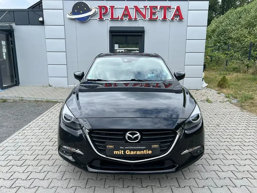 Gebraucht Mazda 3 Exclusive-Line 120 PS (88 kW) 2018 Schwarz Limousine