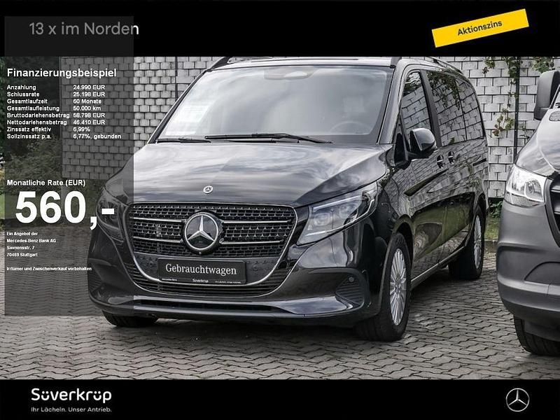 Grau Gebraucht 2024 Mercedes V300 Style Van / Kleinbus | 69.890 € (Guter Preis) - Bild 1/4