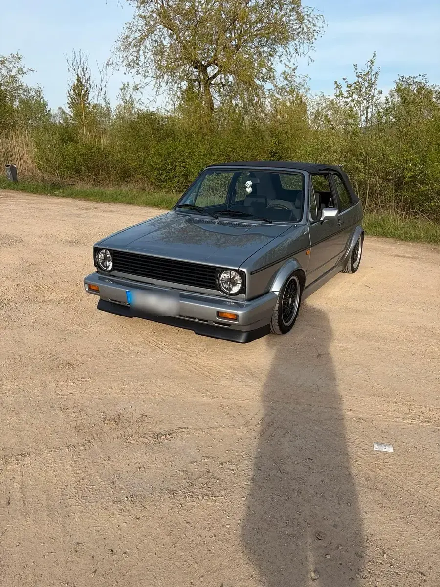 Gebraucht VW Golf Cabriolet 98 PS (72 kW) 1993 Grau Cabrio