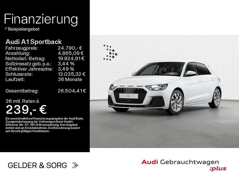 Gebraucht Audi A1 Advanced 116 PS (85 kW) 2025 Gletscherweiß metallic SUV