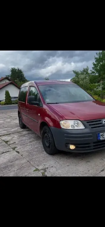 Gebraucht VW Caddy Life 105 PS (77 kW) 2005 Rot Van / Kleinbus
