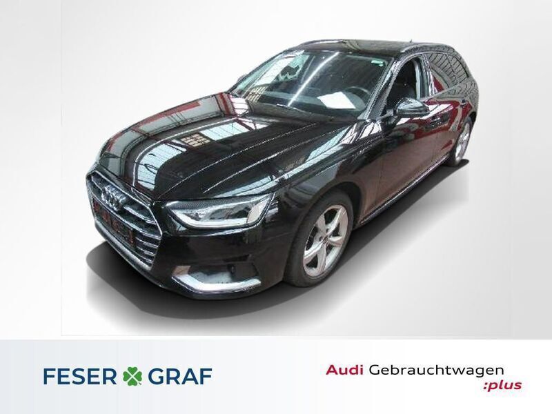 Brillantschwarz Gebraucht 2022 Audi A4 Advanced Plus Kombi | 21.980 € (Guter Preis) - Bild 1/4
