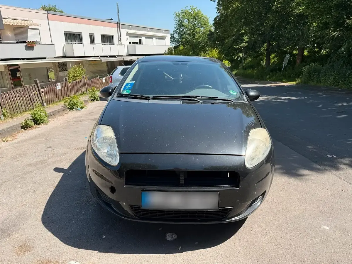 Gebraucht Fiat Punto 77 PS (56 kW) 2006 Schwarz Kleinwagen