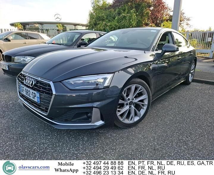 Grau Gebraucht 2022 Audi A5 Sport Coupé | 21.538 € (Superpreis) - Bild 1/4