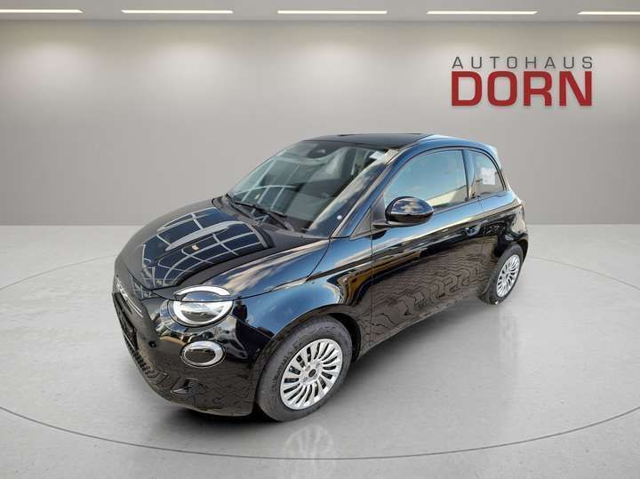 Onyx schwarz Neu 2024 Fiat 500e Action Kleinwagen | 23.490 € (Superpreis) - Bild 1/4