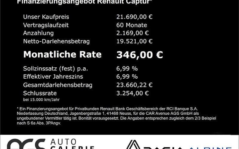 Gebraucht Renault Captur Techno 158 PS (116 kW) 2023 Rauchblau (blau) SUV