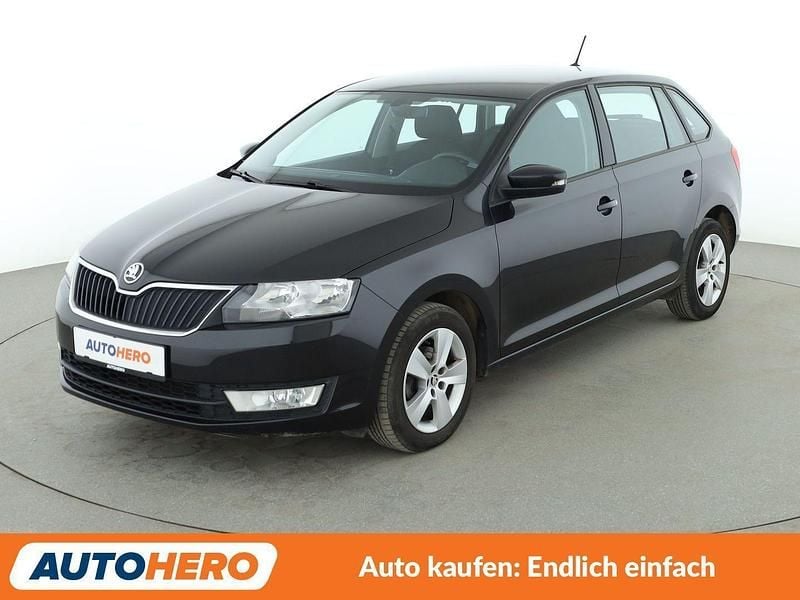Gebraucht Skoda Rapid Ambition 90 PS (66 kW) 2016 Schwarz Kleinwagen