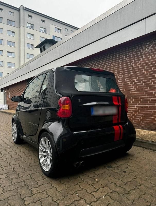 Gebraucht Smart ForTwo Cabrio Basis 61 PS (44 kW) 2005 Schwarz Cabrio