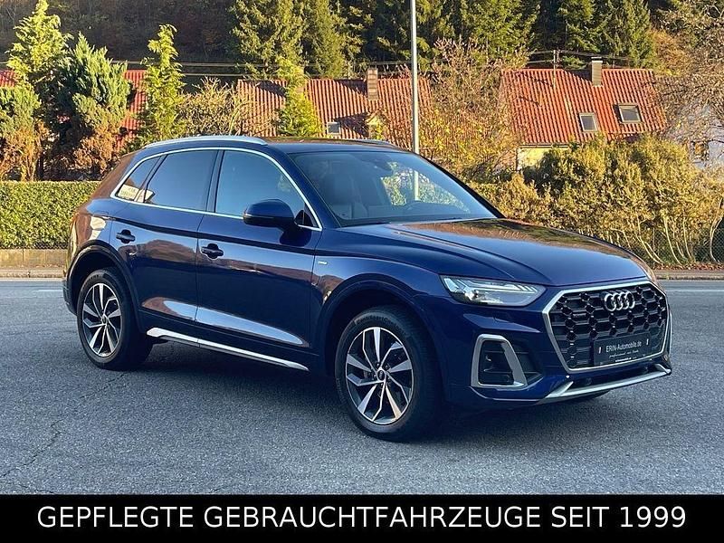 Blau Gebraucht 2023 Audi Q5 S-Line SUV | 39.690 € (Guter Preis) - Bild 1/4