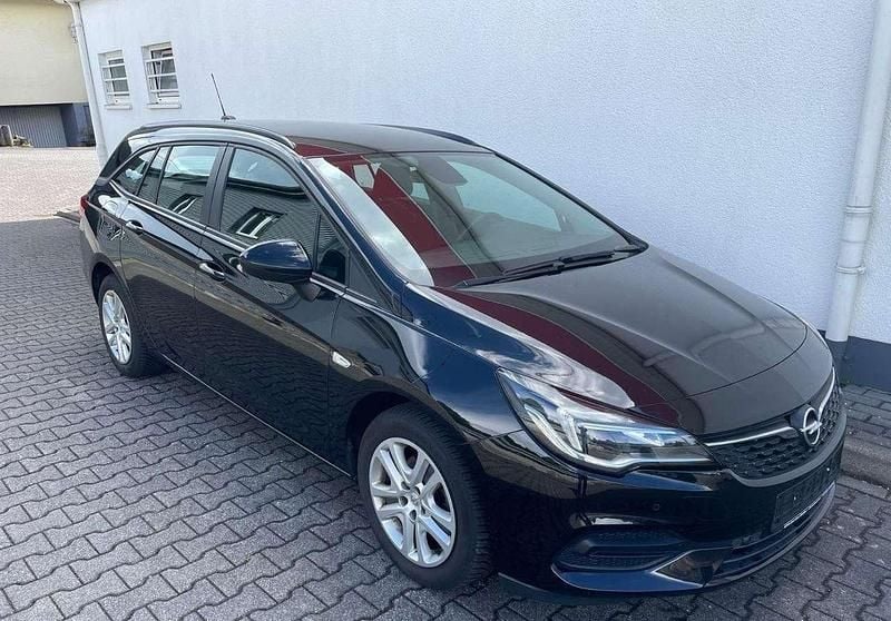 Schwarz Gebraucht 2022 Opel Astra Edition Kombi | 12.400 € (Superpreis) - Bild 1/4