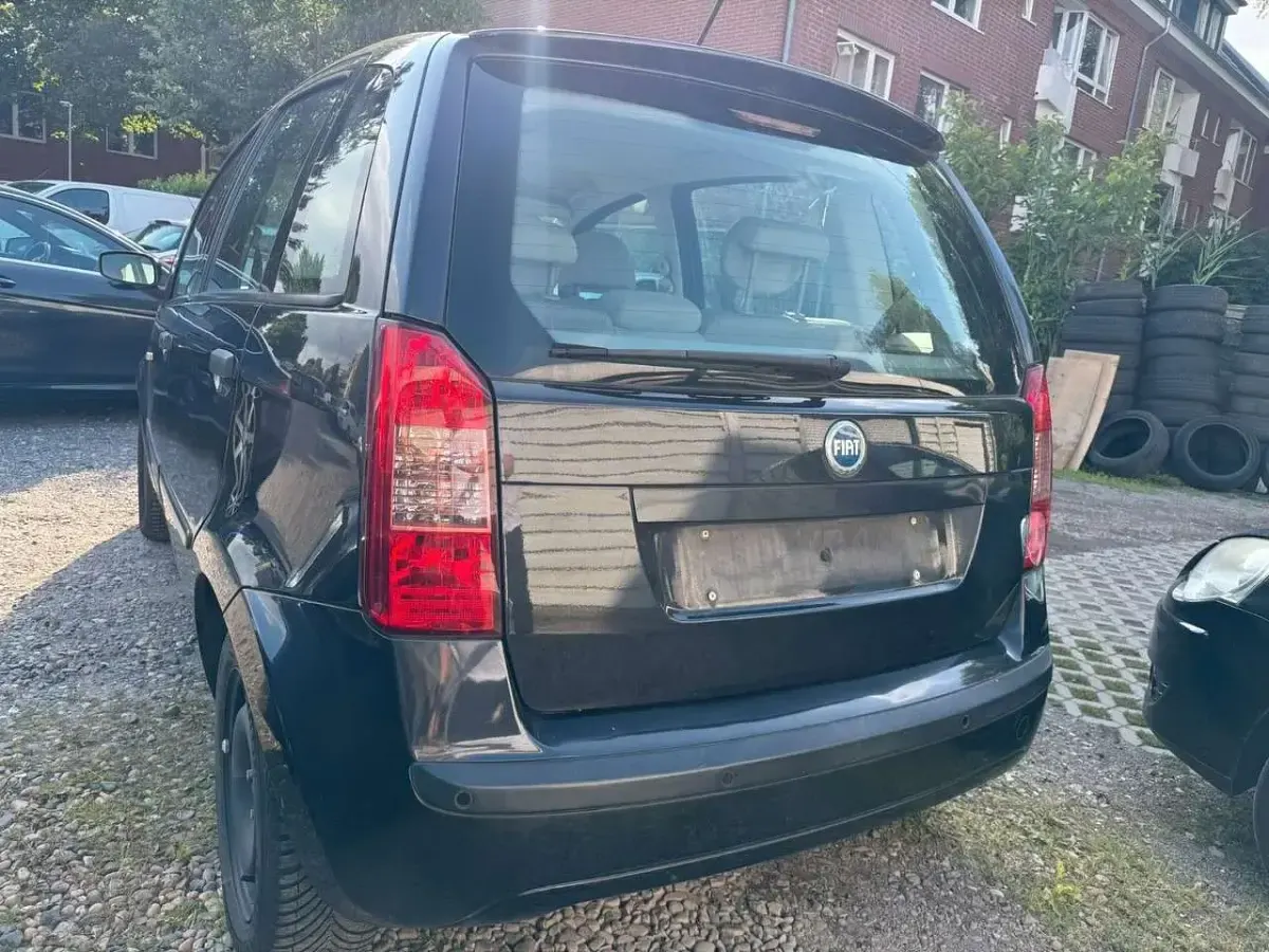 Gebraucht Fiat Idea Active 80 PS (58 kW) 2004 Blau Van / Kleinbus