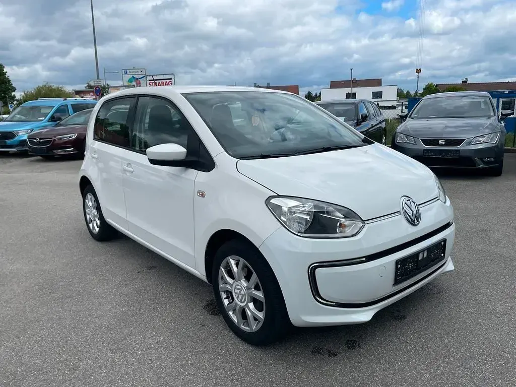 Gebraucht VW up! move up! 60 PS (44 kW) 2015 Weiß Kleinwagen