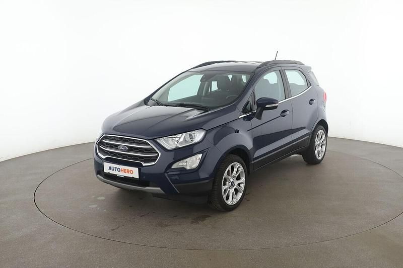 Blau Gebraucht 2022 Ford Ecosport Titanium SUV | 14.090 € (Fairer Preis) - Bild 1/3