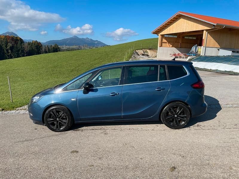 Gebraucht Opel Zafira Tourer 170 PS (125 kW) 2015 Blau Van / Kleinbus