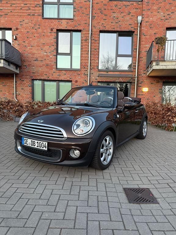 Braun Gebraucht 2011 Mini Cooper Cabriolet Cabrio | 6.990 € (Fairer Preis) - Bild 1/4