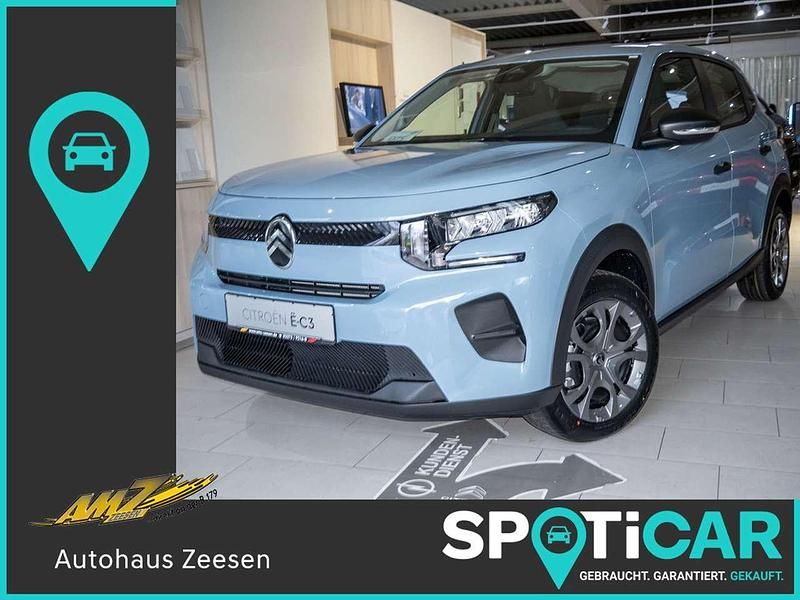 Montecarloblau (uni) Neu 2025 Citroën e-C3 Kleinwagen | 24.850 € (Fairer Preis) - Bild 1/4