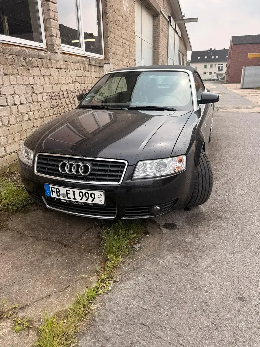Gebraucht Audi A4 Cabriolet 170 PS (125 kW) 2002 Schwarz Cabrio