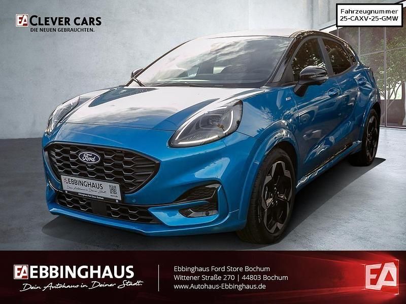 Blau Gebraucht 2025 Ford Puma ST-Line X SUV | 27.890 € (Teuer) - Bild 1/4