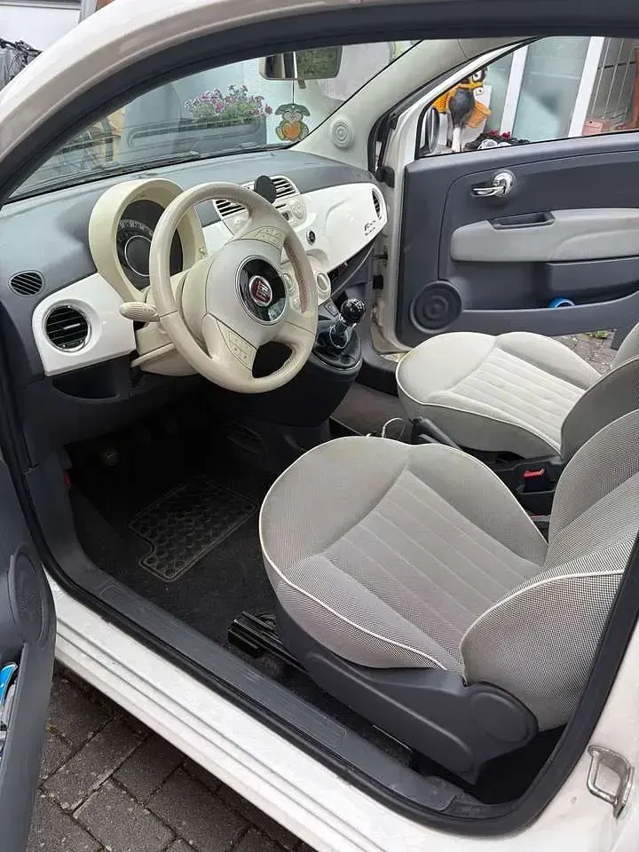 Gebraucht Fiat 500 86 PS (63 kW) 2012 Weiß Limousine