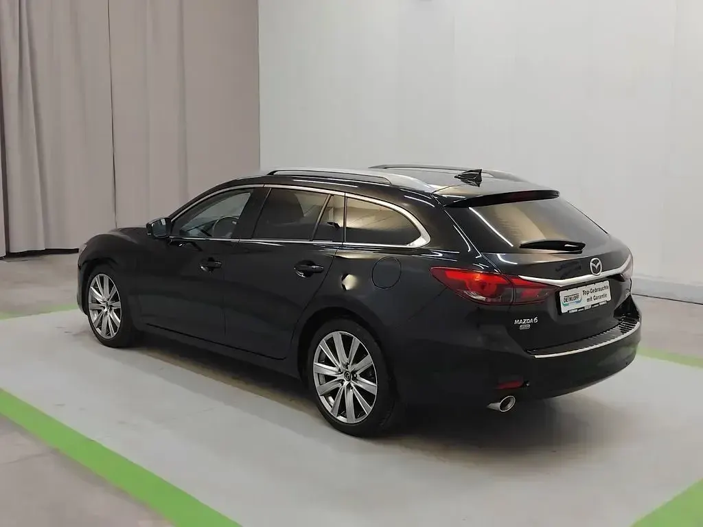 Gebraucht Mazda 6 Sports-Line 194 PS (142 kW) 2022 Jet black Kombi