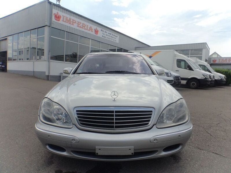 Silber Gebraucht 1999 Mercedes S500 Limousine | 3.999 € (Superpreis) - Bild 1/4