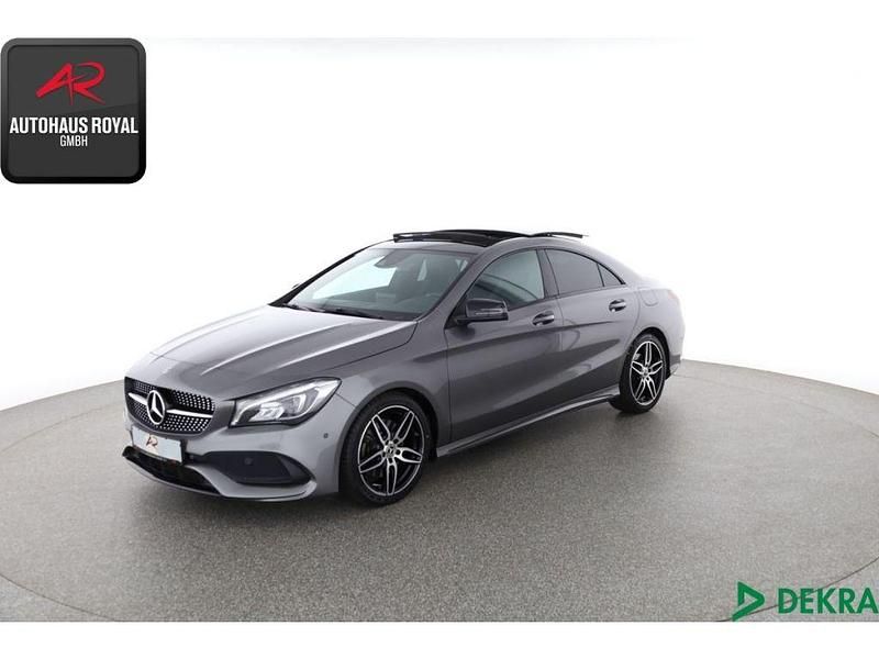 Grau (metallic) Gebraucht 2019 Mercedes 250 AMG Coupé | 26.440 € (Superpreis) - Bild 1/4