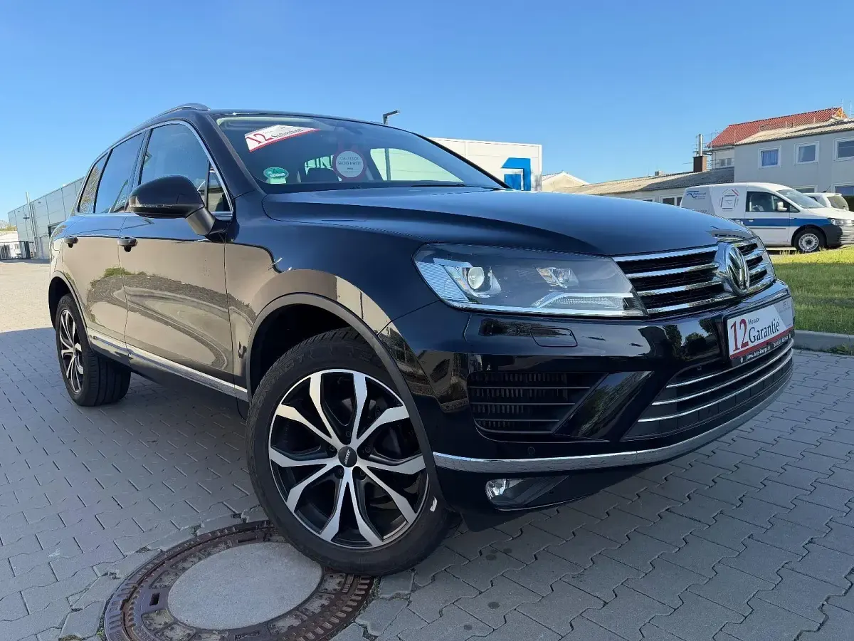 Używany VW Touareg Terrain Tech 262 KM (192 kW) 2017 Czarny SUV
