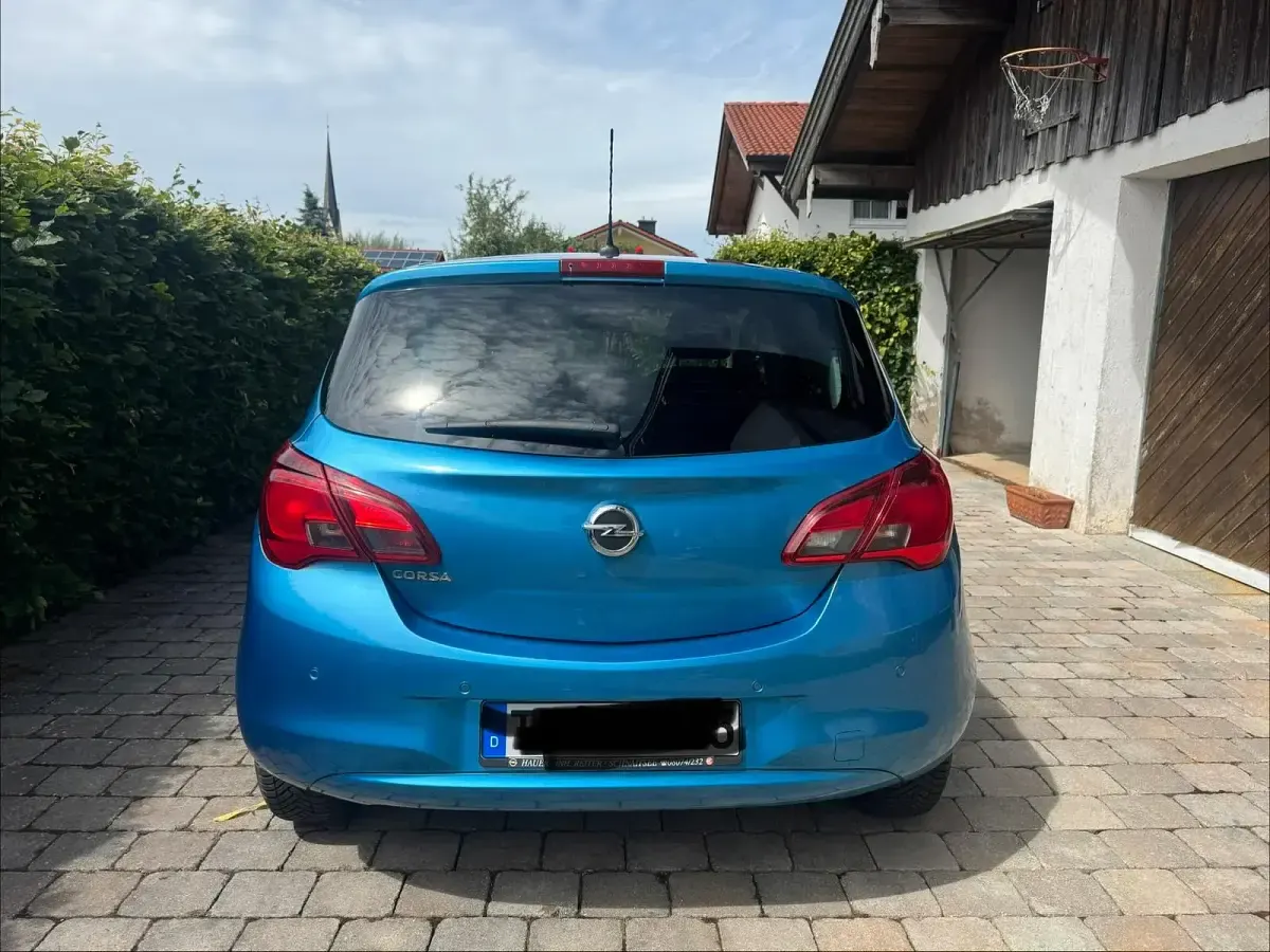 Gebraucht Opel Corsa Active 90 PS (66 kW) 2017 Blau Kleinwagen