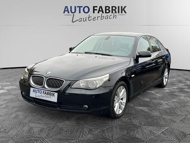 Schwarz Gebraucht 2005 BMW 523 Advantage Limousine | 3.690 € - Bild 1/4