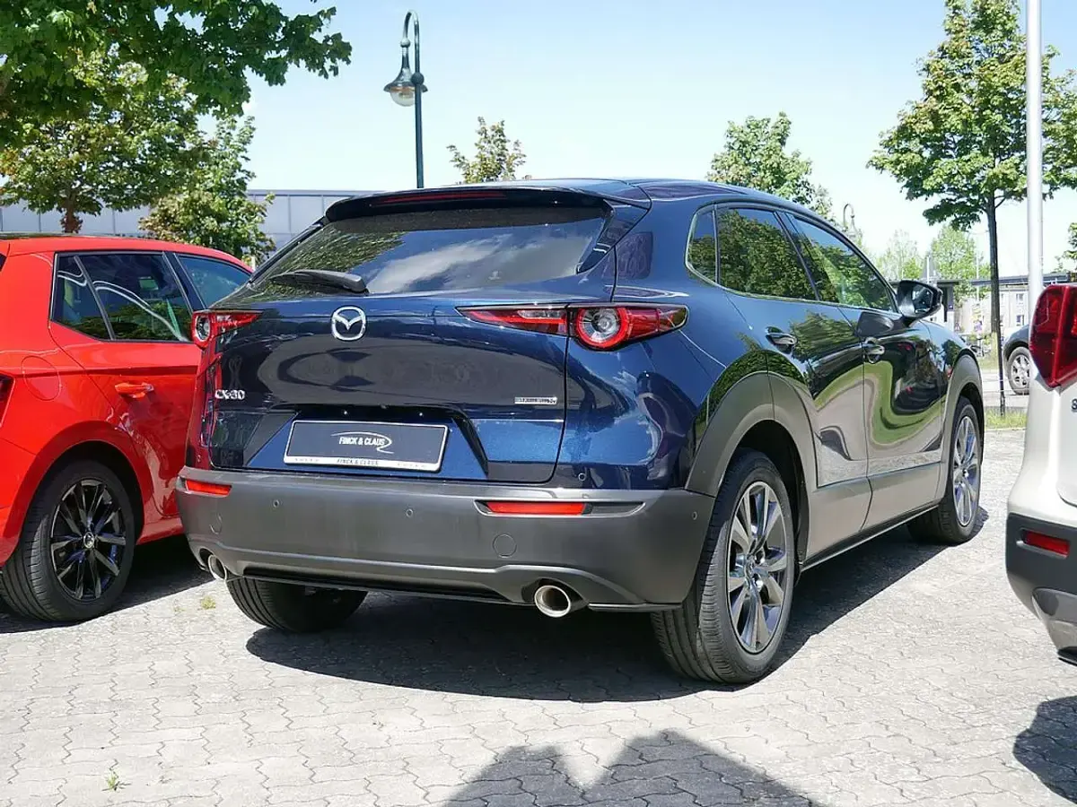Gebraucht Mazda CX-30 Selection 179 PS (131 kW) 2021 Deep crystal blue SUV