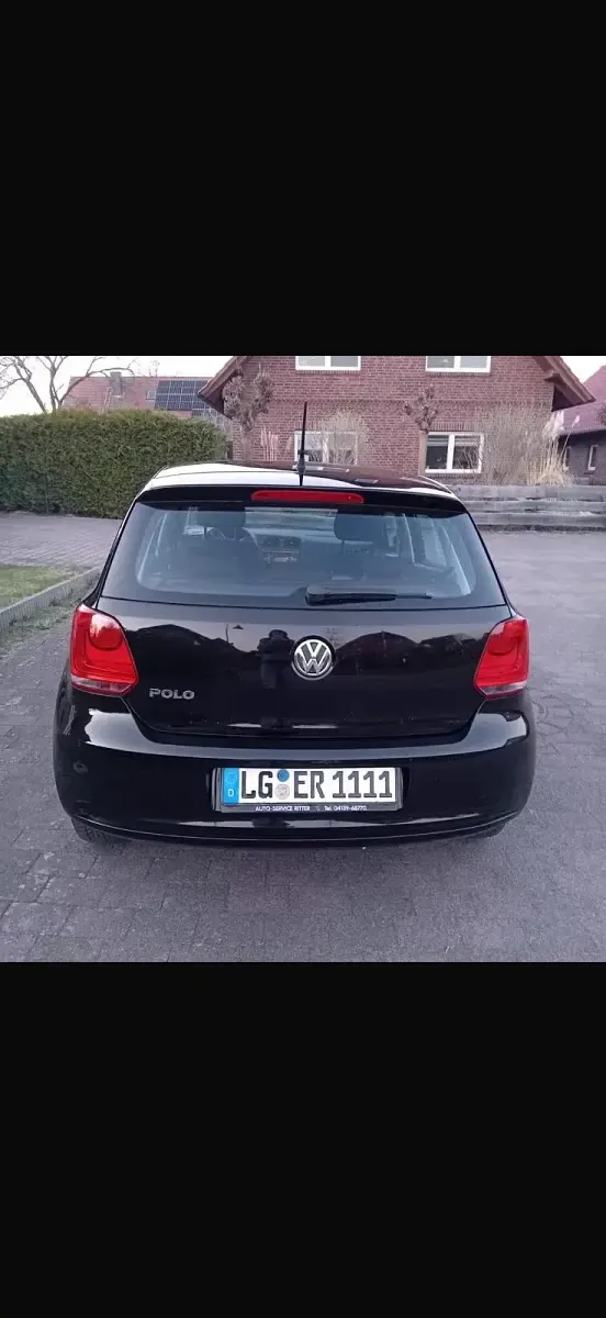 Gebraucht VW Polo 2010 Schwarz Kleinwagen